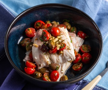 Loup de mer en papillote