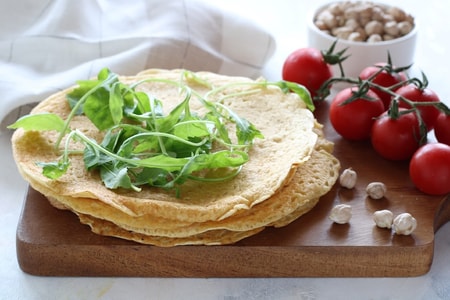 Galette de pois chiches
