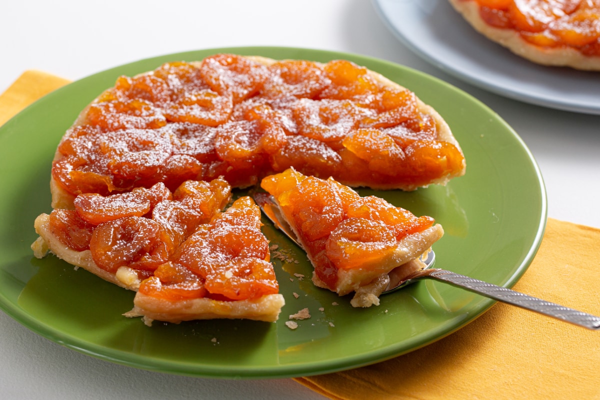 Tarte tatin aux abricots