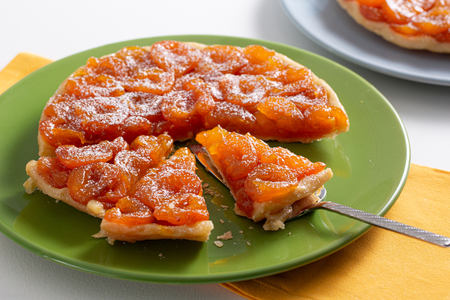 Tarte tatin aux abricots