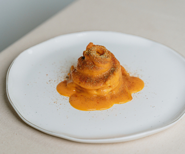 Spaghettone aux tomates cerises jaunes