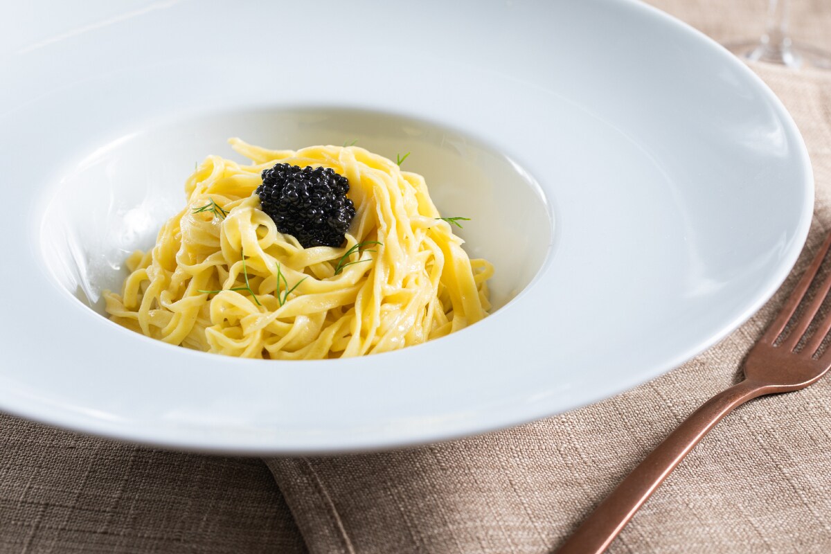 Tagliolini au caviar