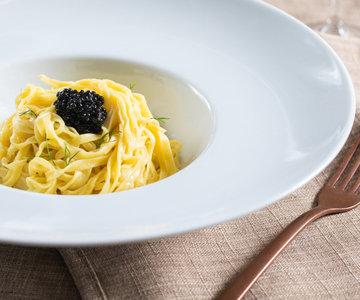 Tagliolini au caviar