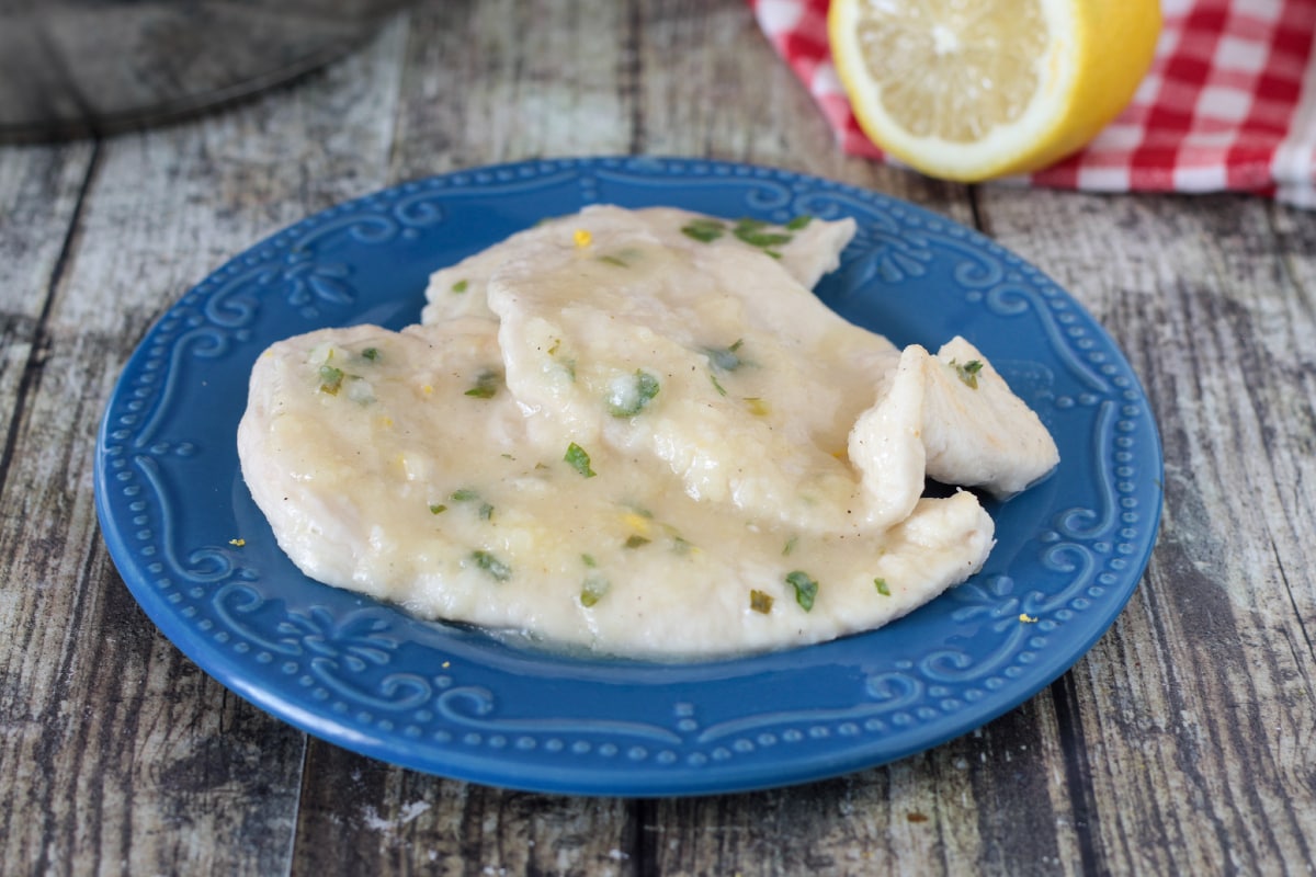 Escalopes de poulet au citron