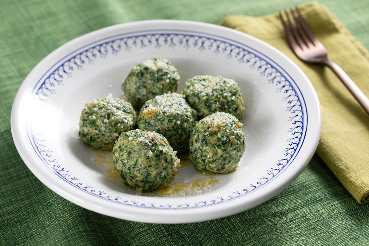 Canederli aux épinards