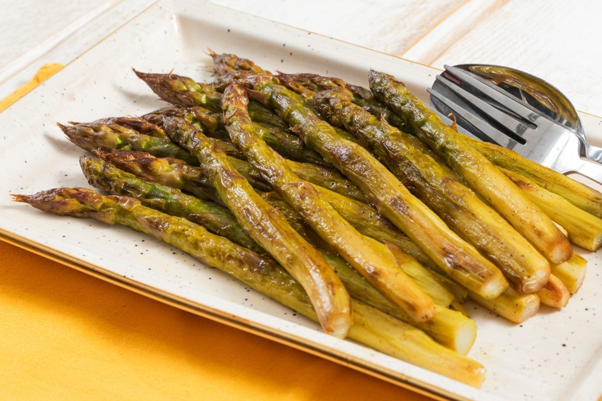 Asperges à la poêle