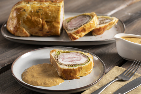 Wellington de roulade et chou
