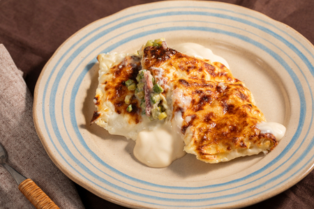 Paquets de lasagnes aux courgettes