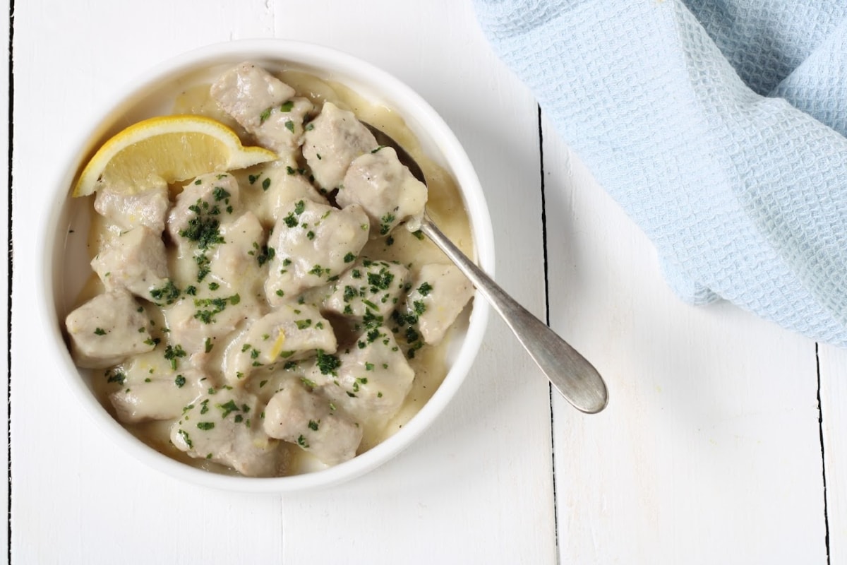Morceaux de veau au citron