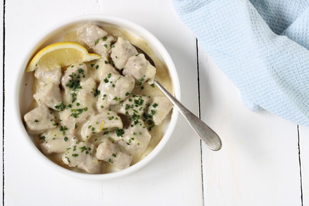 Morceaux de veau au citron