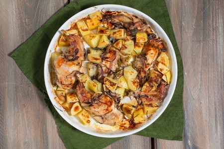 Lapin au micro-ondes