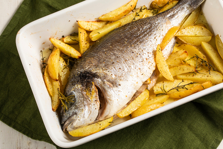 Dorade au micro-ondes