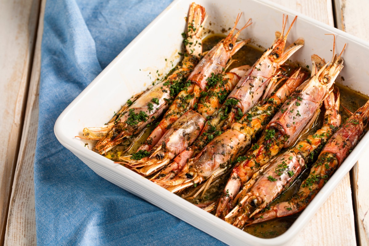 Crevettes au micro-ondes