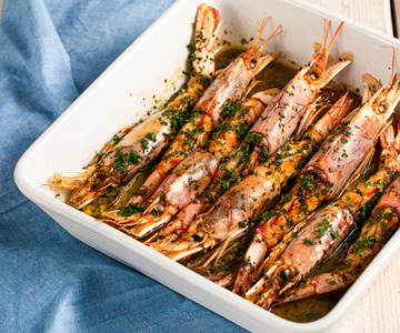 Crevettes au micro-ondes