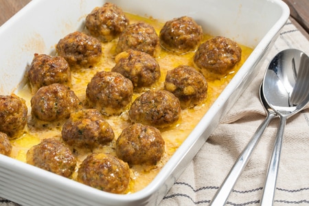 Boulettes au micro-ondes