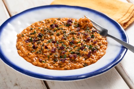 Risotto à la puttanesca