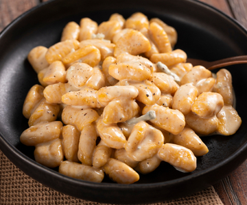 Gnocchis de potiron à la crème de gorgonzola