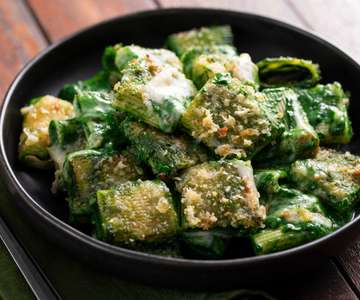 Pâtes aux épinards et taleggio