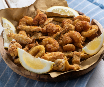 Friture de poisson à la friteuse à air