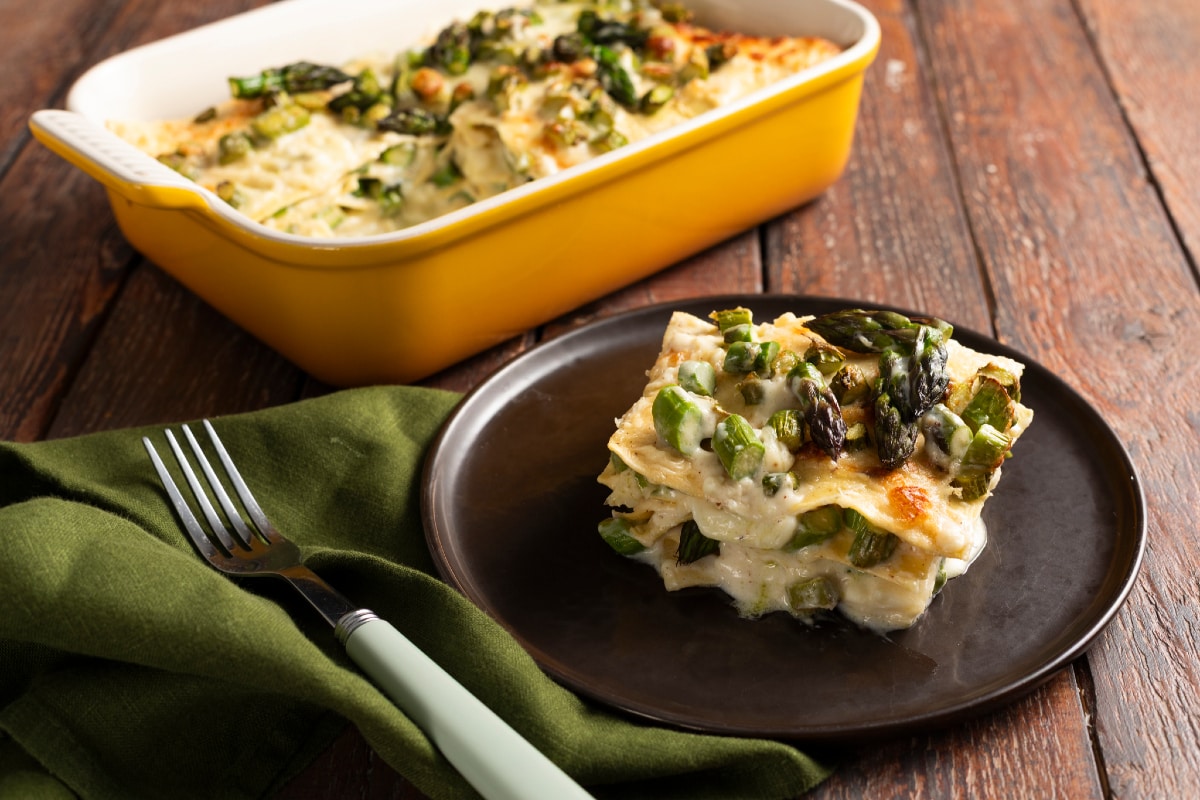 Lasagnes aux asperges