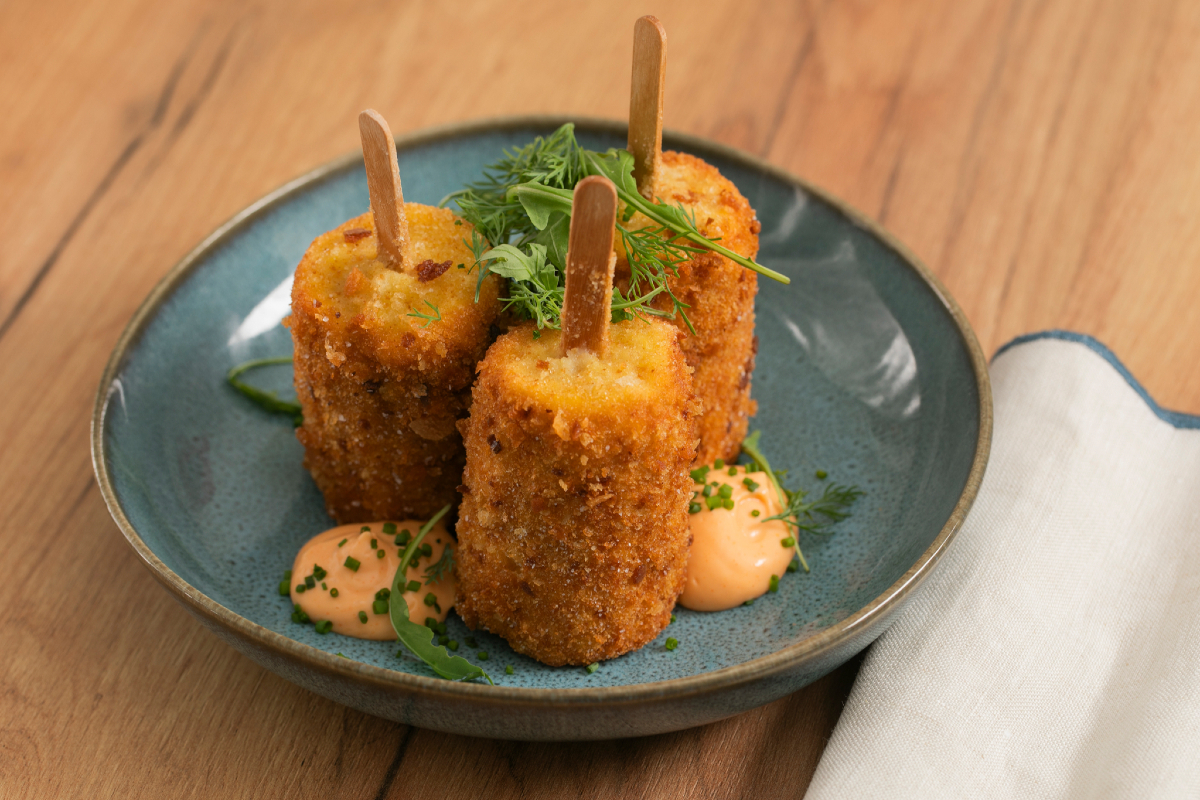 Épis de maïs frits