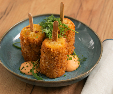 Épis de maïs frits