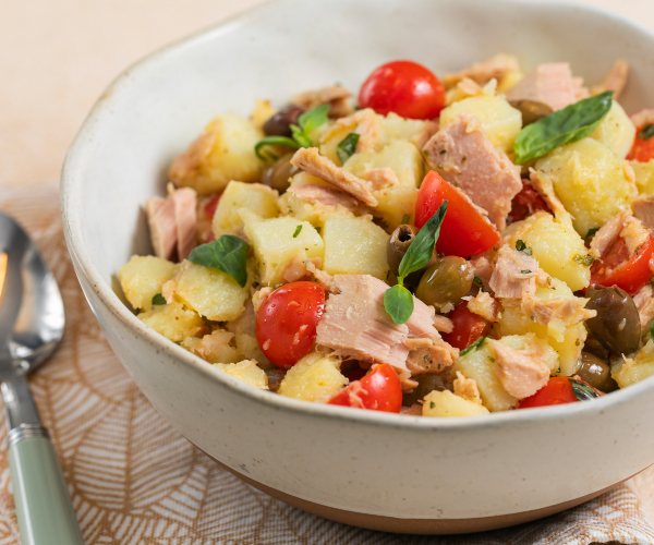 Salade de pommes de terre et thon