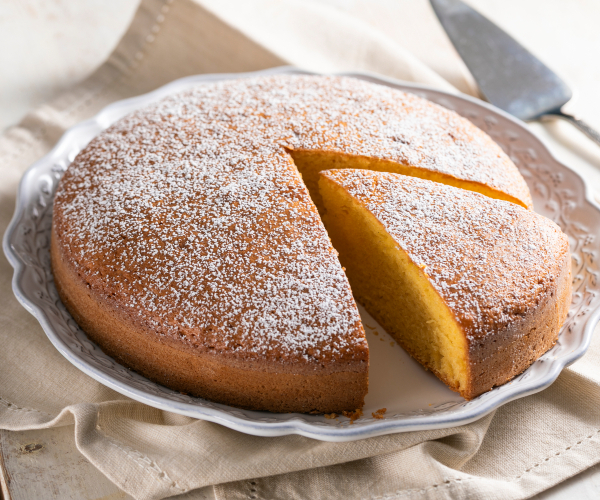 Gâteau avec mascarpone dans la pâte
