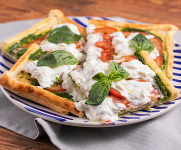 Tarte salée d'été