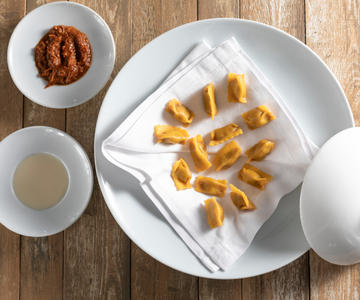 Plin farcis de ragù napolitain