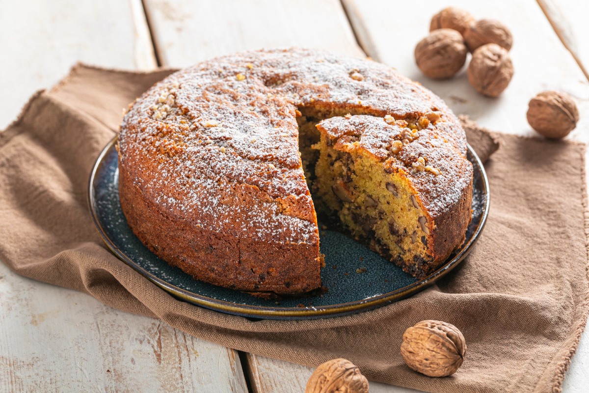 Gâteau aux noix et au chocolat