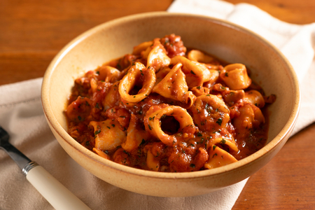 Calamars à la messinaise