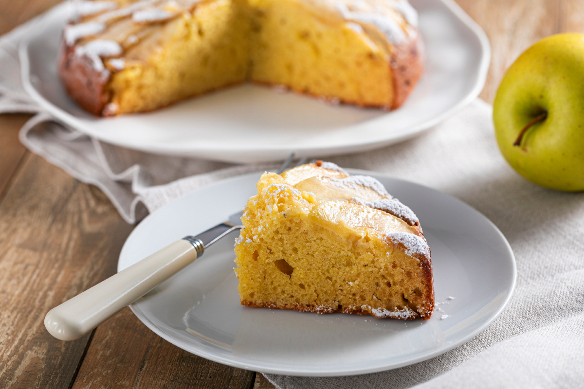 Gâteau aux pommes sans gluten