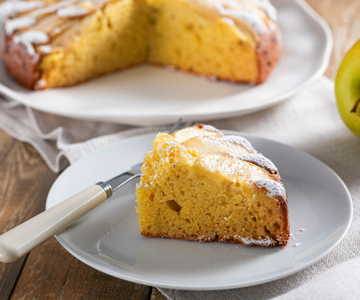 Gâteau aux pommes sans gluten