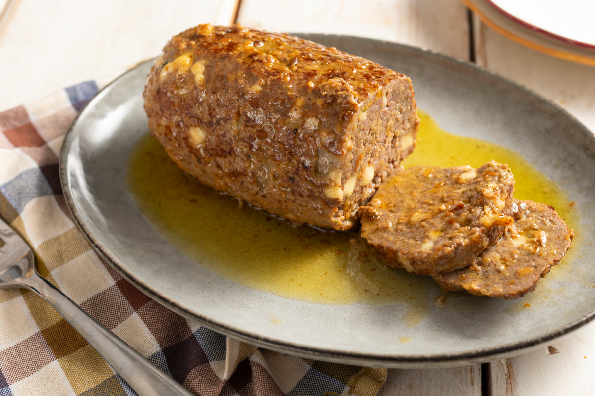 Pain de viande à la poêle