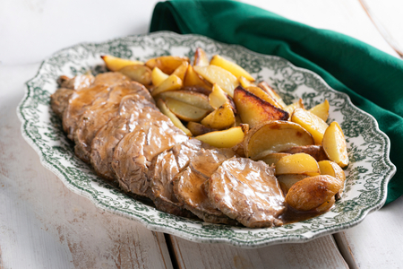 Rôti de veau au marsala