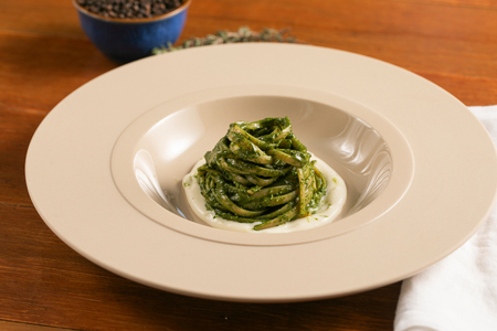 Pâtes au chou noir et stracchino