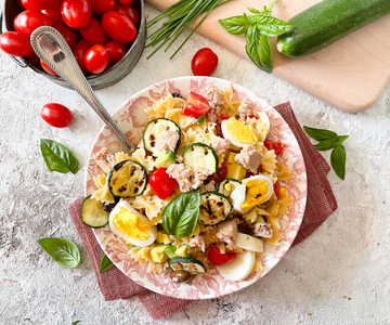 Salade de pâtes au thon