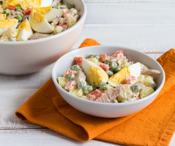 Salade russe au thon