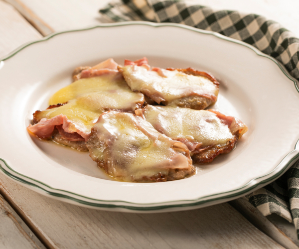 Escalopes à la valdôtaine