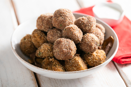 Boulettes de lentilles au four
