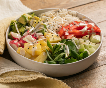 Poké bowl végétalienne