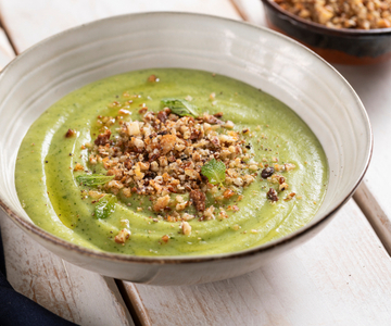 Velouté de courgettes et pommes de terre