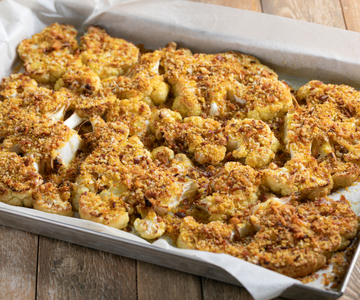 Chou-fleur gratiné aux épices