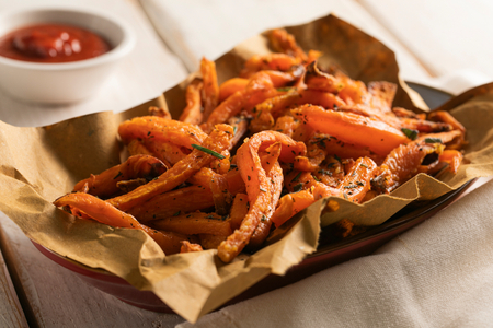 Patates douces à la friteuse à air