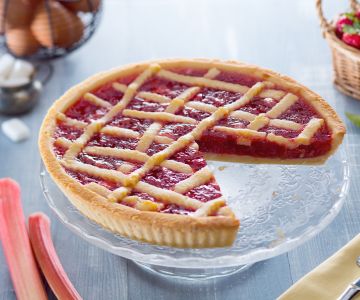 Tarte à la rhubarbe
