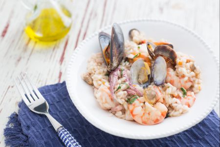 Risotto aux fruits de mer