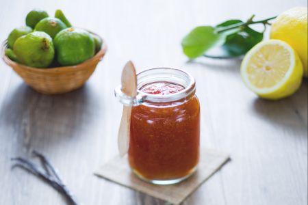 Confiture de figues et vanille