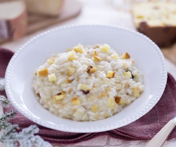 Risotto au panettone