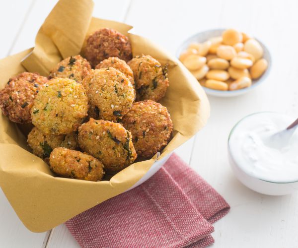 Falafels aux lupins
